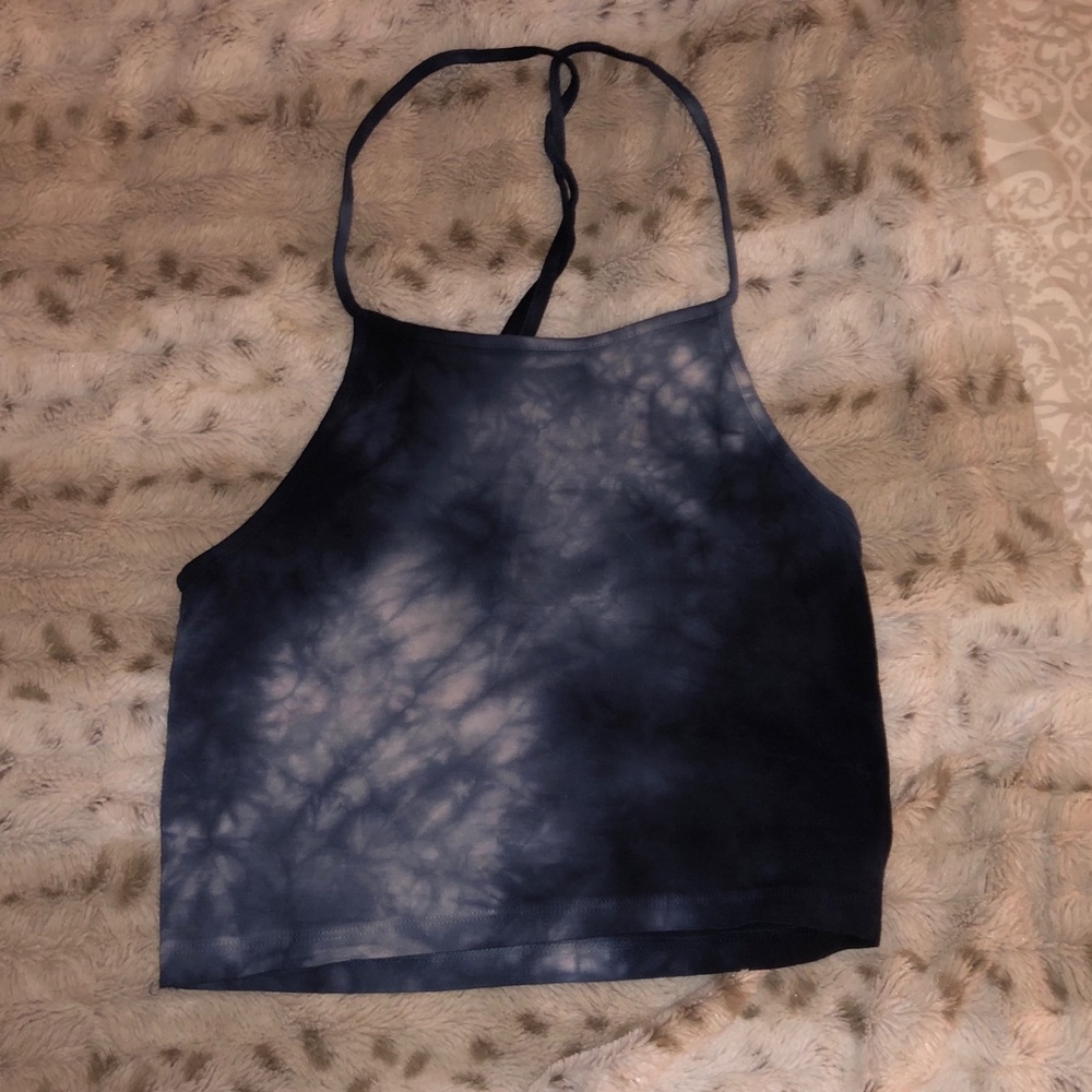 Tie dye halter top